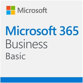 Elektronická licencia: Microsoft CSP Microsoft 365 Business Basic predplatné 1 mesiac, vyúčtovanie mesačne Software, kancelársky, pre firmy, 1 používateľ, predplatné 1 mesiac (vyúčtovanie mesačne), CSP - Elektronická licencia