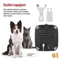 Dávkovač krmiva s kameralou EMOS H6006 GoSmart, 6 l, čierny, Wi-Fi