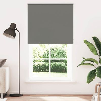 vidaXL roleta Blackout sivá 145x230 cm Šírka látky 141,6cm Polyester
