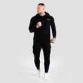 Mikina TRN Hoodie Black - GymBeam, veľkosť XXXL, veľkosť oblečenia XXXL