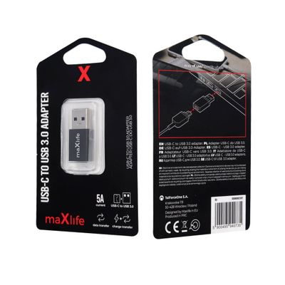 Maxlife adaptér USB-C na USB 3.0 OEM0002301
