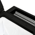 vidaXL 3-v-1 servírovací vozík čierny polypropylén