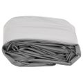 vidaXL Celta, sivá Ø 2 m 650 g/m²