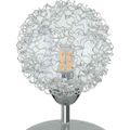 vidaXL Stropná lampa so sieťovinovými tienidlami na 5 LED žiaroviek G9