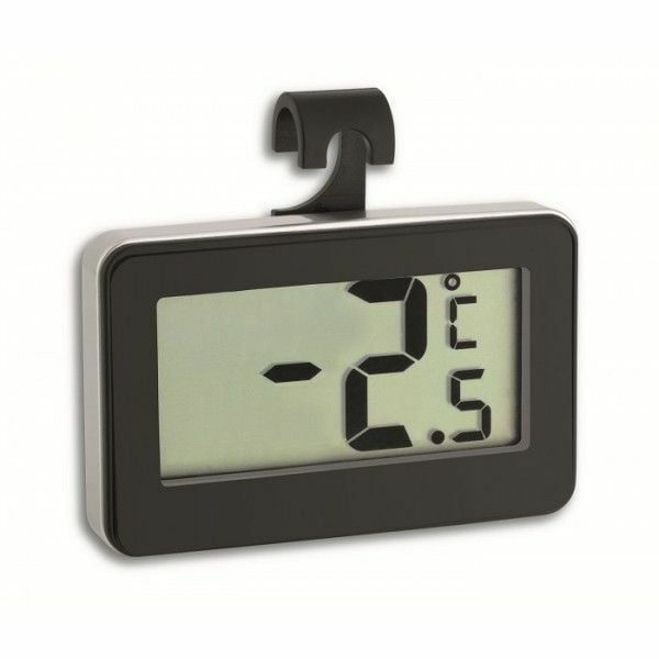 30.2028.01 TFA menší digitálny teplomer do chladničky, čierny
