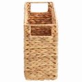 vidaXL Kôš na časopisy 2 ks Vodný hyacint 39 x 14 x 25 cm Prírodná