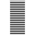 vidaXL Zebra roleta čierna 115x200 cm šírka látky 110,9cm polyester