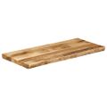 vidaXL Stolová doska živá hrana 100x40x2,5 cm masívny surový mangovník