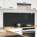 vidaXL Kuchynský obklad 2 ks Tmavo šedá 70 x 50 cm tvrdené sklo
