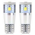LED CANBUS 3SMD 2835 T10e (W5W) ALU White 12V / 24V