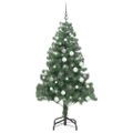 vidaXL Vianočný stromček Zelená 180 cm PVC