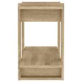 vidaXL Knižnica/deliaca stena dub sonoma 80x30x51 cm