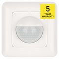 PIR senzor (pohybové čidlo) IP20 500W, biela