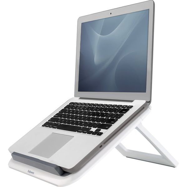 FELLOWES stojan na notebook I-Spire QUICK LIFT/ 320mm x 286mm x 42mm/ biely Podstavec, pre notebook, do 17", biely