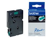 9 mm x čierna na zelenej - lamino páska - pre P-Touch PT-2000, PT-3000, PT-500, PT-5000, PT-8E