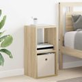 vidaXL Nočný stolík 2 ks Sonoma dub 30,5 x 27 x 59,5 cm