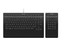 Sada klávesnice a numerickej podložky - USB - QWERTY