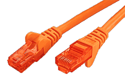 UTP patchkabel kat. 6, 15m, oranžový