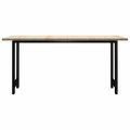 vidaXL Jedálenský stôl 160x80x76 cm borovicové drevo