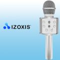 Karaoke mikrofón WS-858/Izoxis 22188 SILVER Karaoke mikrofon WS-858 / Izoxis 22188 SILVER
