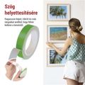 Pena obojstranná páska EMOS F6090 20 mm / 3 m, zelená
