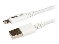 Charge and Sync Cable (USBLT3MW) - Kábel Lightning - Lightning s kolíkmi (samec) do USB s kolíkmi (samec) - 3 m - biely - pre P/N: KITBXAVHDPEU, KITBXAVHDPNA, KITBXAVHDPUK, KITBXDOCKPEU, KITBXDOCKPUK, KITBZDOCK