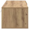 vidaXL Drevená skrinka 100,5 x 39 x 30 cm Remeselný dub