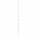 vidaXL Podpora rastlín 50 ks Strieborná 150 x 0,6 x 0,6 cm Oceľ