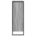 vidaXL Knižnica 80 x 30 x 86,5 cm Kompozitné drevo Sivý Sonoma