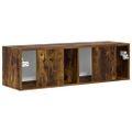 vidaXL TV nástenná skriňa 98 x 31 x 29,5 cm Dymová dub