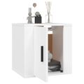 vidaXL Nástenné TV skrinky 2 ks biele 40x34,5x40 cm