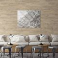 Grosfillex Nástenná dlaždica Gx Wall+ 10 ks drevo Hammam 17x120 cm