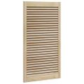 vidaXL Skříňové dvere s dverami 2 ks Prírodná 110 x 2,1 x 59,5 cm