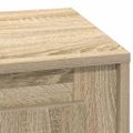 vidaXL Nočný stolík 2 ks Sonoma dub 44 x 34,5 x 45 cm Kompozitné drevo