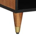 vidaXL TV skrinka 100x33x46 cm, mangový masív