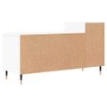 vidaXL TV skrinka biela 100x35x55 cm spracované drevo