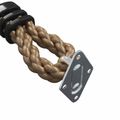 vidaXL Lezecké lano Hnedá Ø25 x 305 mm Nylón