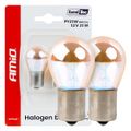 Halogénové žiarovky PY21W 12V21W BAU15S Lumitec AMBER CHROME 2ks AMiO-04627