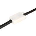 vidaXL Industriálna závesná lampa 42 cm, biela E27