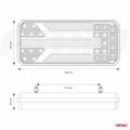 Svetlo zadné združené LED dynamické ĽAVÉ PRAVÉ - RCL-01-LR