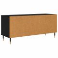 vidaXL TV skrinka so zásuvkou Čierny dub 100 x 34,5 x 44,5 cm