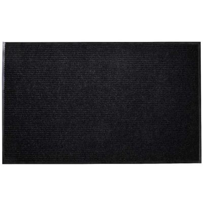 vidaXL Rohož pred dvere, čierna 120 x 180 cm, PVC