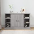 vidaXL Komoda sivý dub sonoma 100x35,5x60 cm spracované drevo