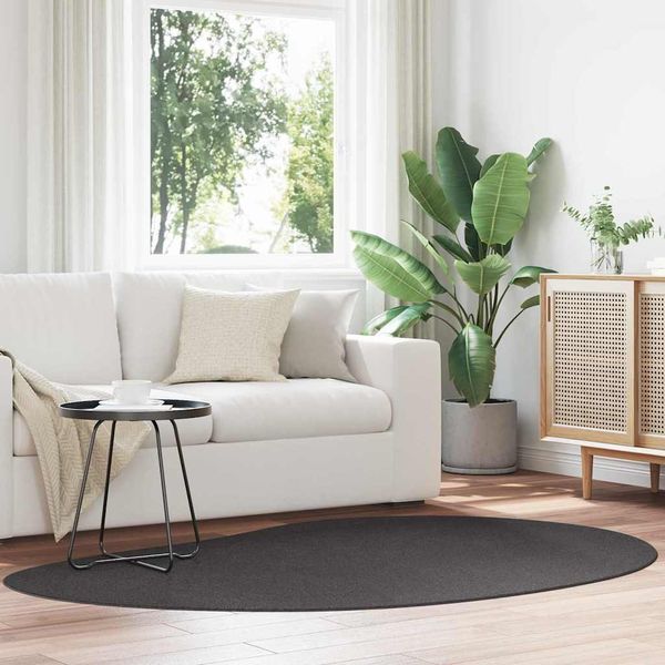 vidaXL Kusové koberce HUARTE Antracit 140 x 200 cm Polyester