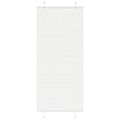 vidaXL plisovaná roleta biela 90x200 cm šírka látky 89,4 cm
