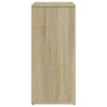 vidaXL Komody 2 ks dub sonoma 60x31x70 cm kompozitné drevo