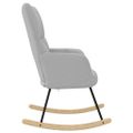 vidaXL Hojdacie kreslo Cloud Grey Fabric