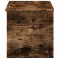 vidaXL Úložný box dymový dub 90x35x35 cm spracované drevo