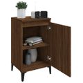 vidaXL Nočný stolík hnedý dub 40x35x70 cm spracované drevo