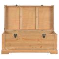 vidaXL Úložná truhlica s vankúšom 80x40x40 cm MDF